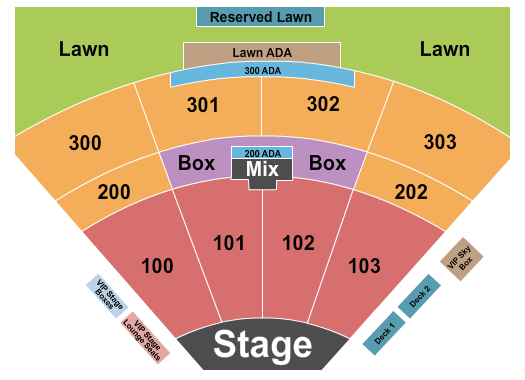 The Pavilion Kidz Bop Seating Chart